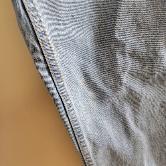 90s Vintage Levi's | 550 Relaxed Fit Tapered Leg Long Length Mom Jeans Size 15 - Picture 5 of 7